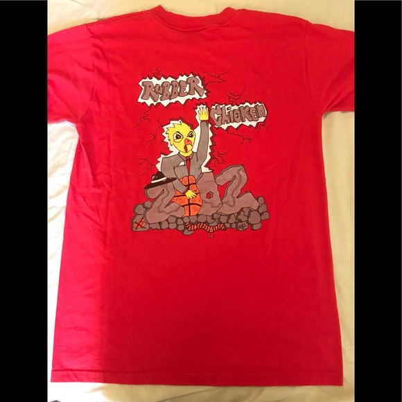 Vintage Old School Rock "rubber chicken" tee - Picture 3 of 5
